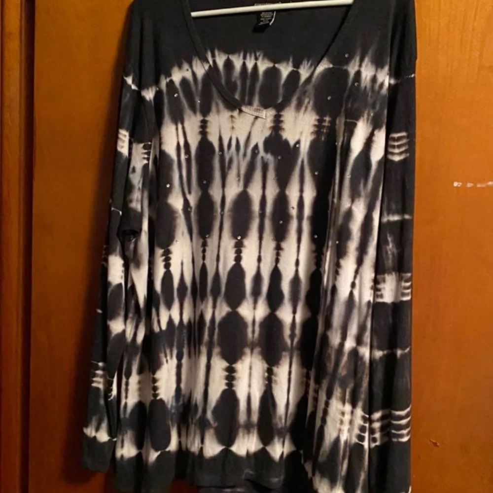 Tie dye sweater.